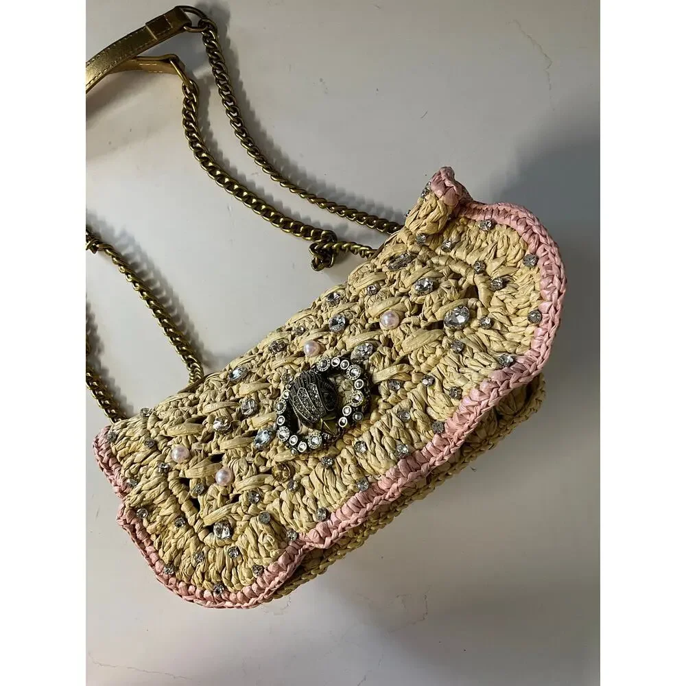 Kurt Geiger London small Chelsea ruffled shoulder bag - Picture 11 of 13